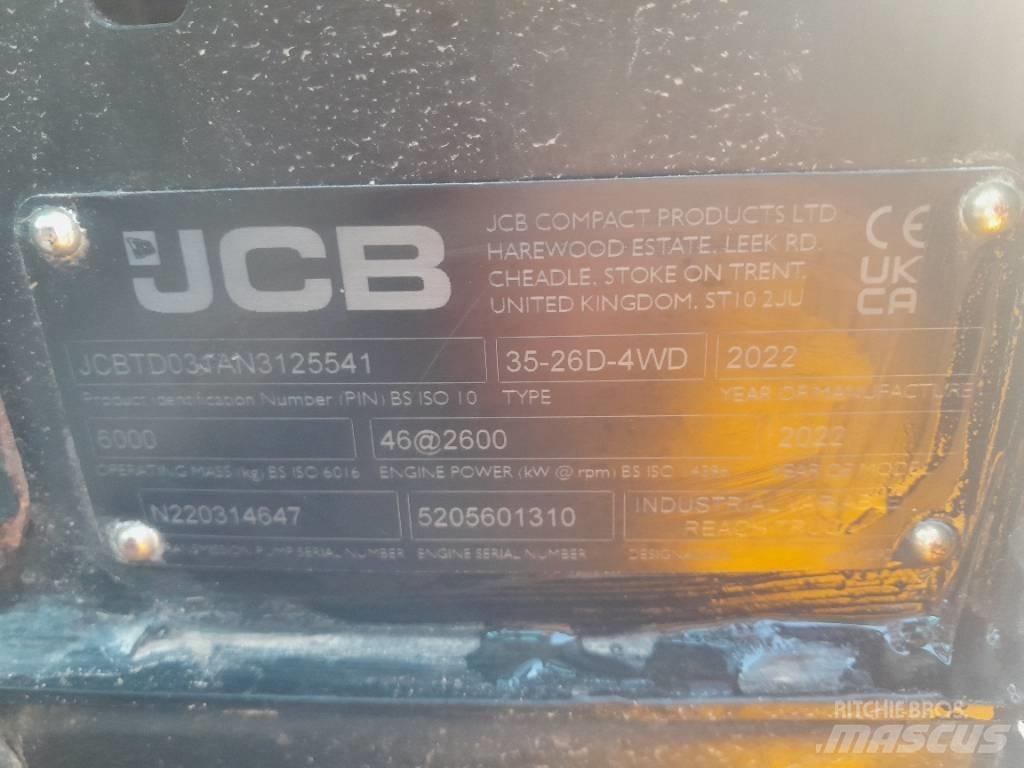 JCB 35-26D 4WD Dieselstapler