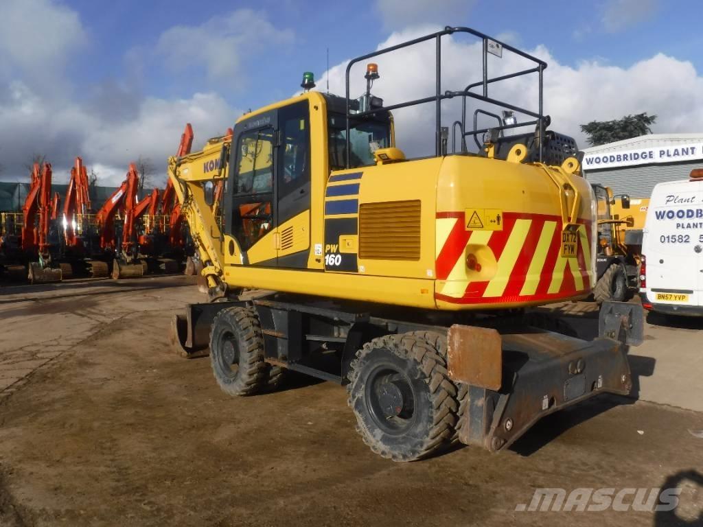 Komatsu PW 160-11 Mobilbagger