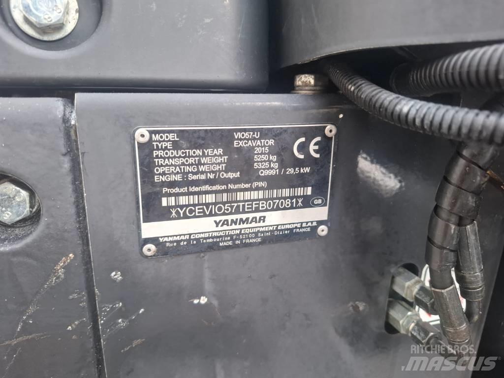 Yanmar Vio 57-U Minibagger < 7t