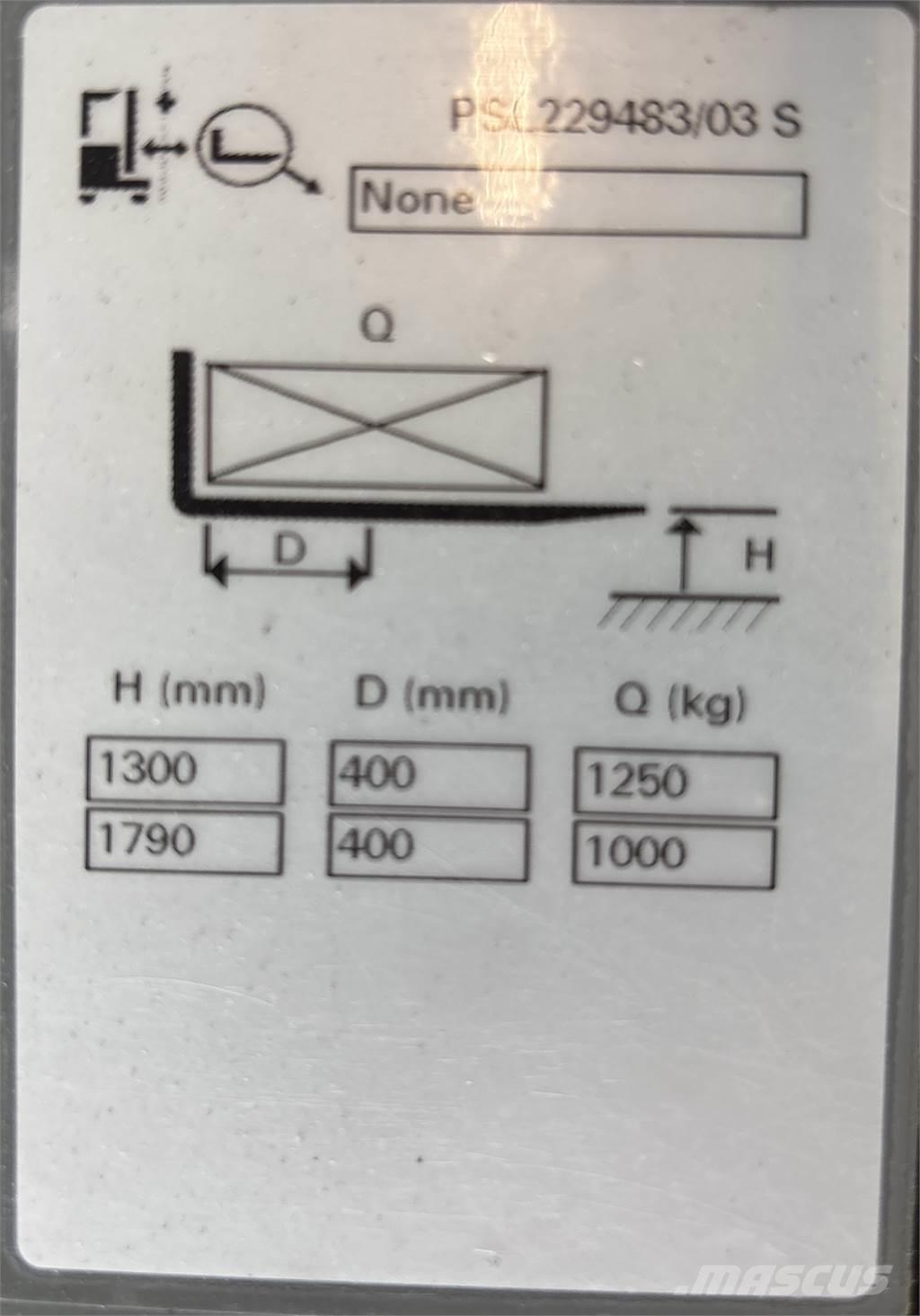Atlet PSL125 Deichselstapler