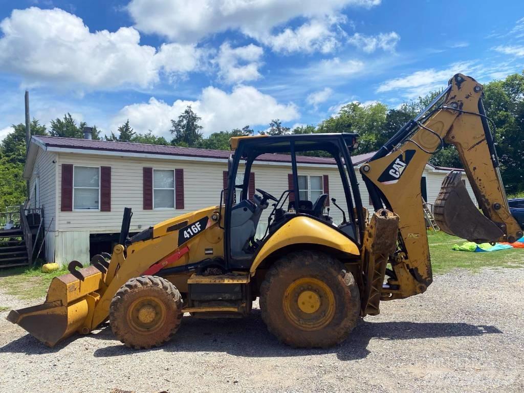 CAT 416F Baggerlader