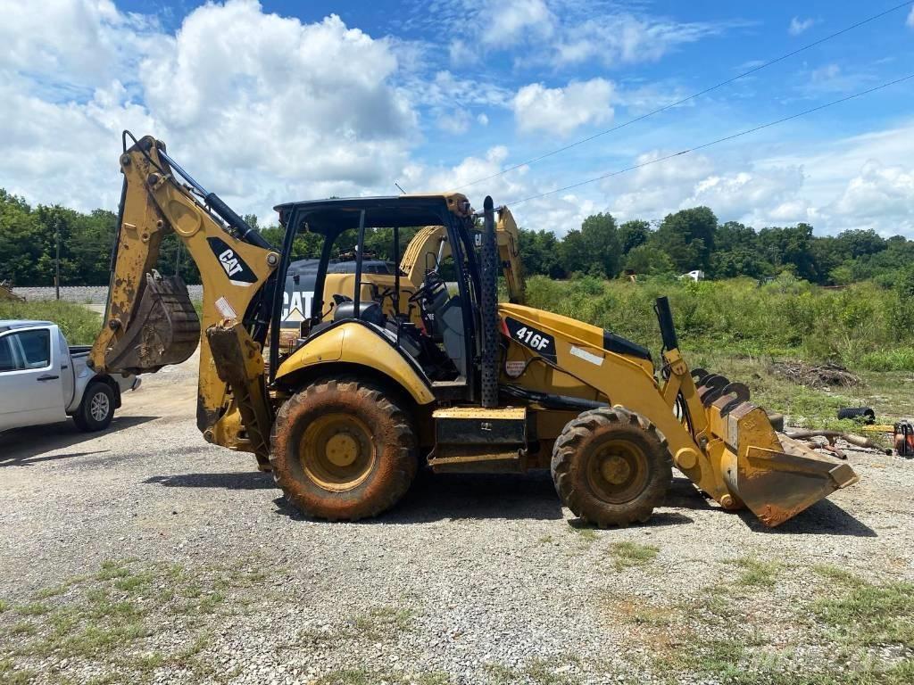 CAT 416F Baggerlader