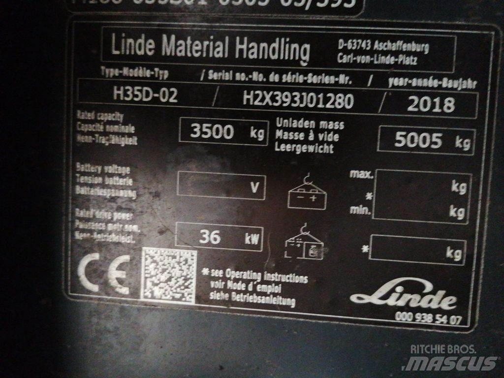 Linde H35D-02 Dieselstapler