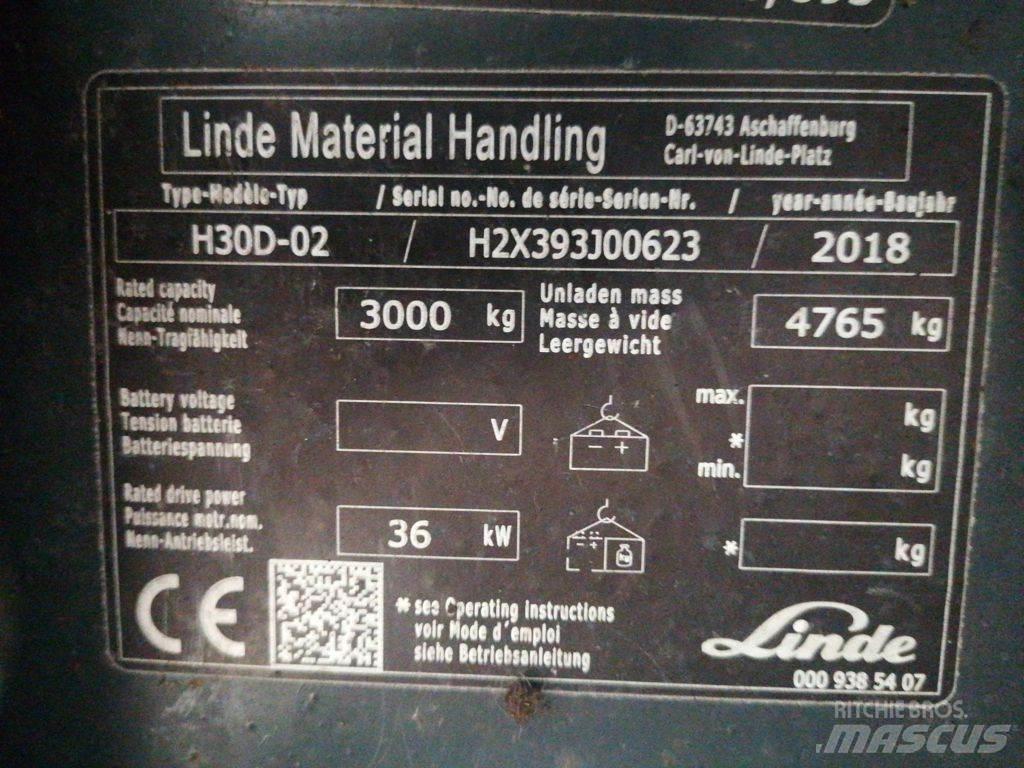 Linde H30D-02 Dieselstapler