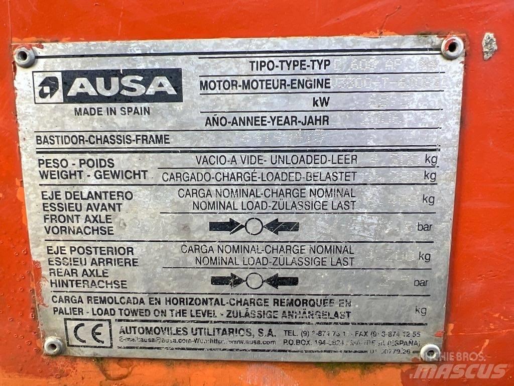Ausa D600 AP Minidumper