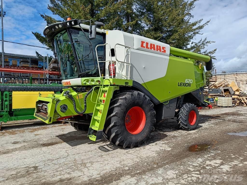 CLAAS Lexion 670 Mähdrescher