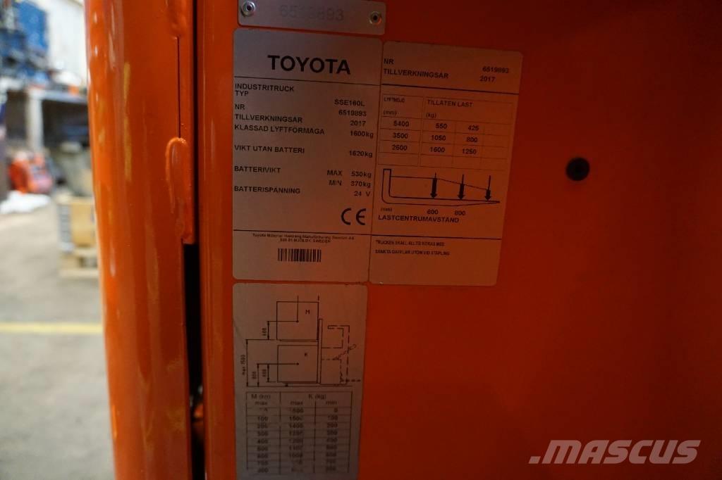 Toyota SSE160L Selbstfahrstapler