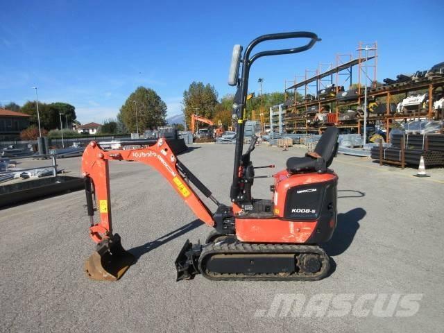 Kubota K 008-5 Minibagger < 7t