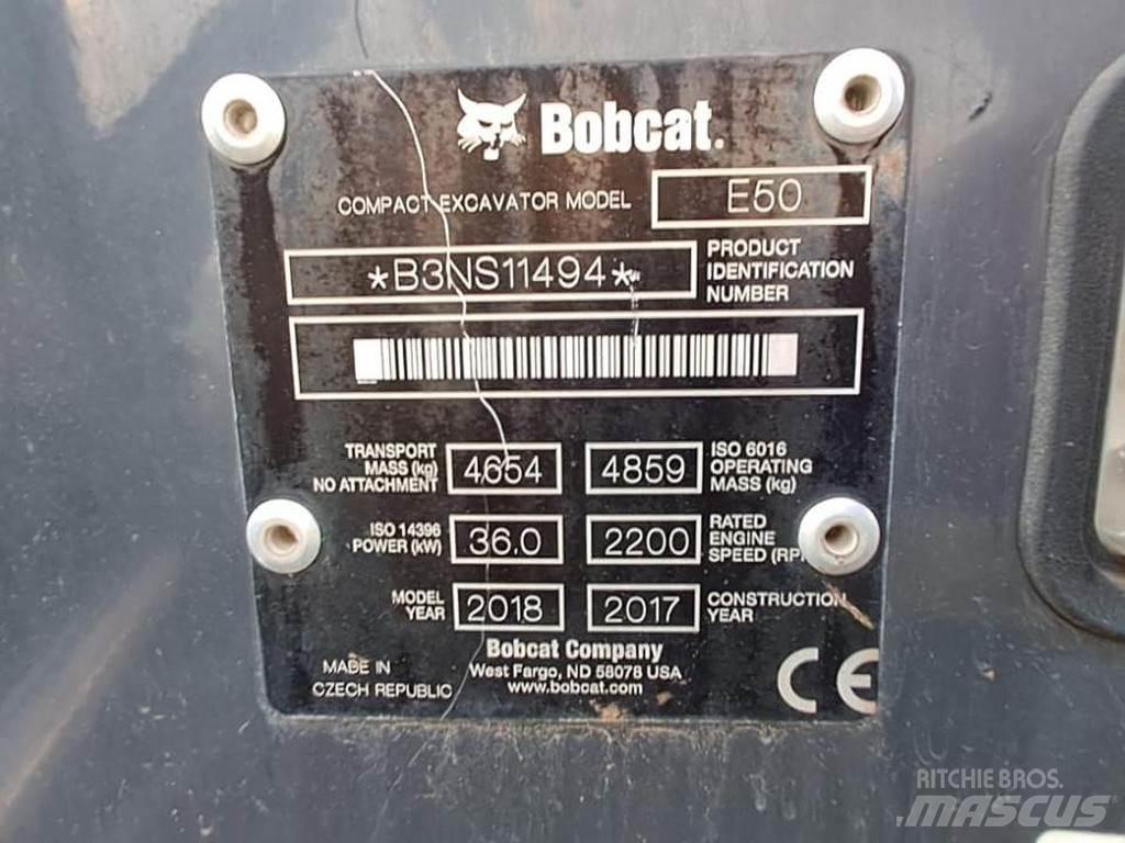 Bobcat E50 Minibagger < 7t