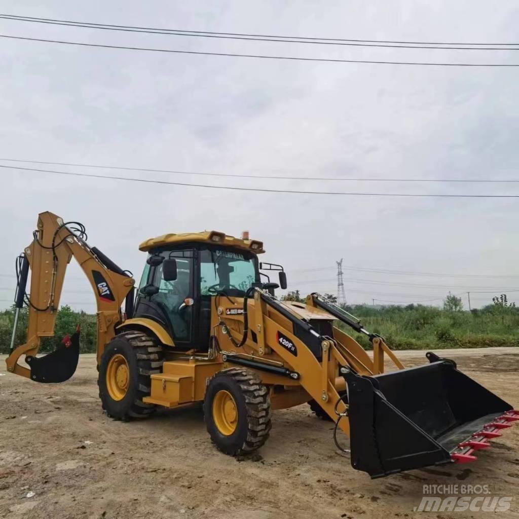 CAT 420 F Baggerlader