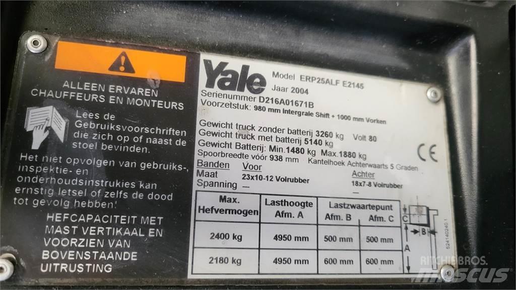 Yale ERP25ALF Elektrostapler