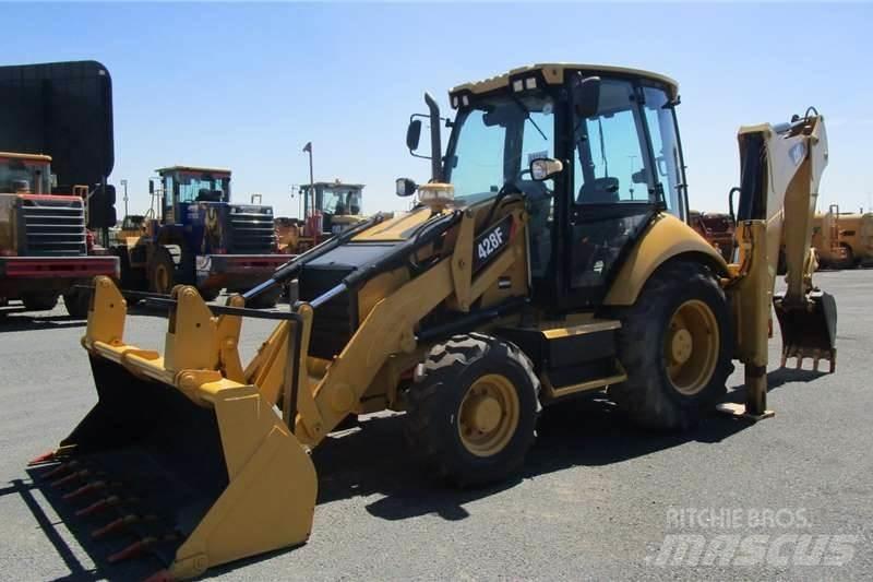 CAT 428F Baggerlader