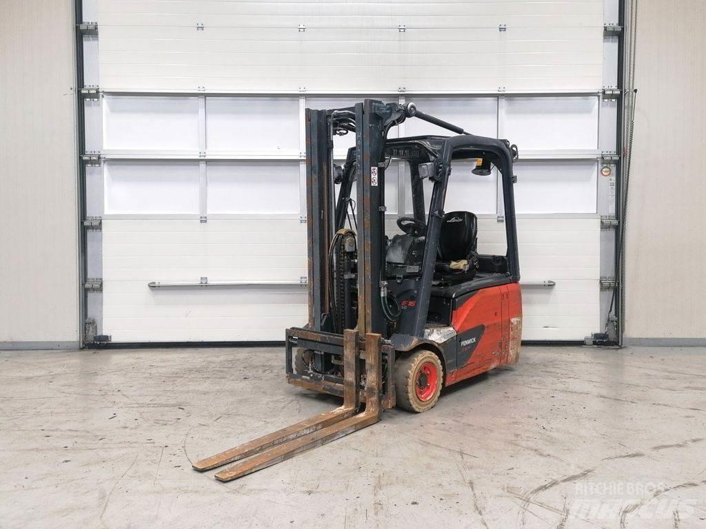Linde E16-02 Elektrostapler