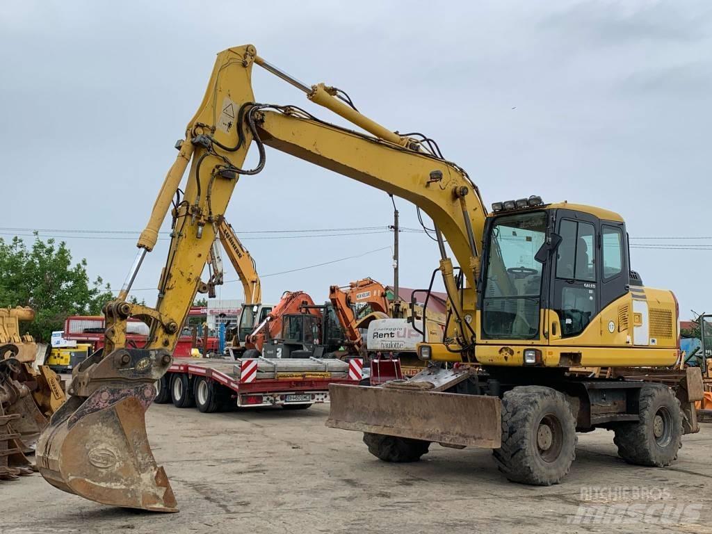 Komatsu PW 140-7 Mobilbagger