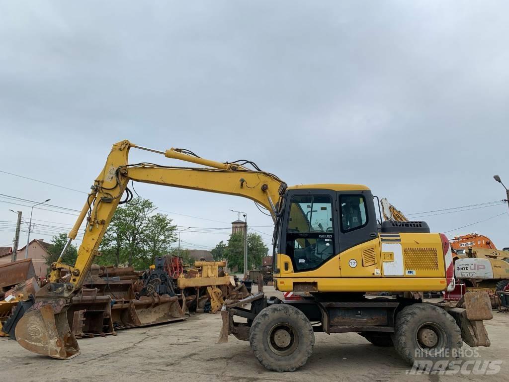 Komatsu PW 140-7 Mobilbagger