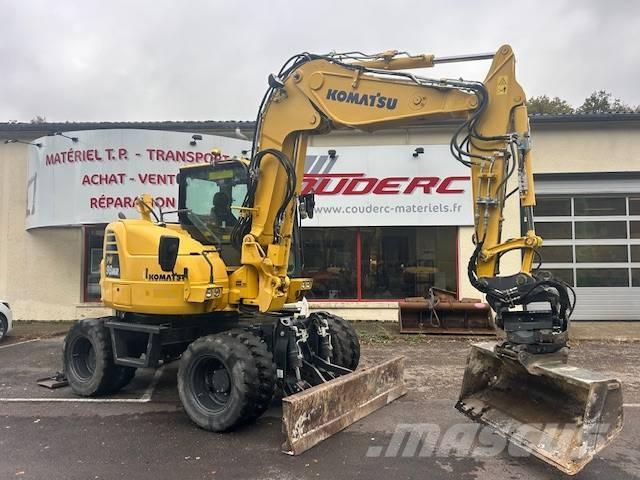 Komatsu PW 98 MR Mobilbagger