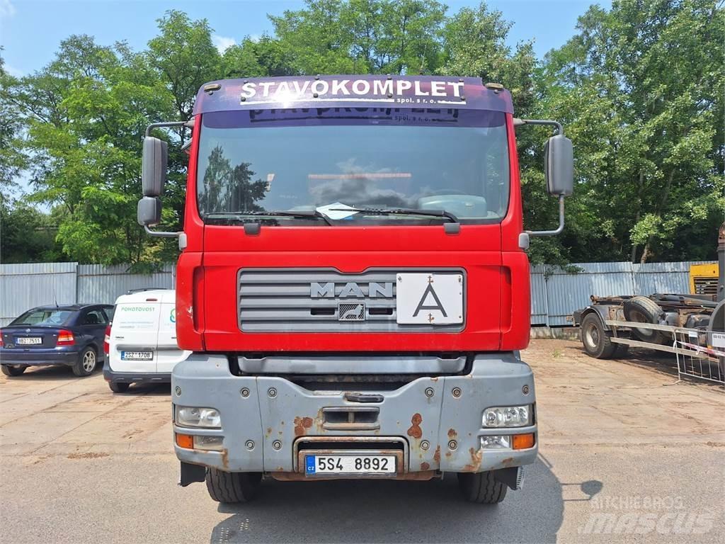 MAN TGA 35.410 6X4 Pritschenwagen/Pritschenwagen mit Seitenklappe