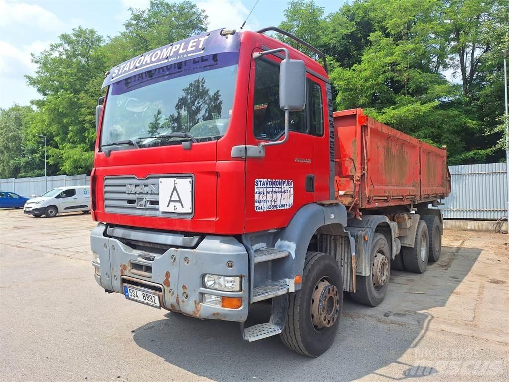MAN TGA 35.410 6X4 Pritschenwagen/Pritschenwagen mit Seitenklappe