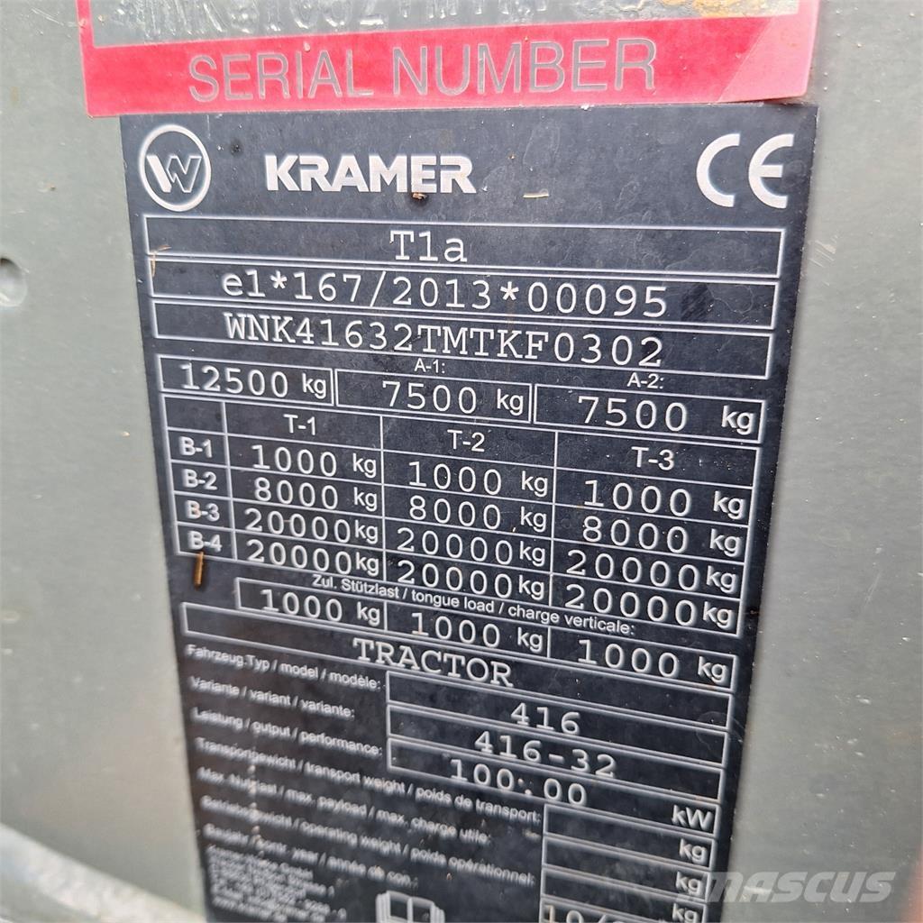 Kramer KT457 Teleskoplader für Landwirtschaft