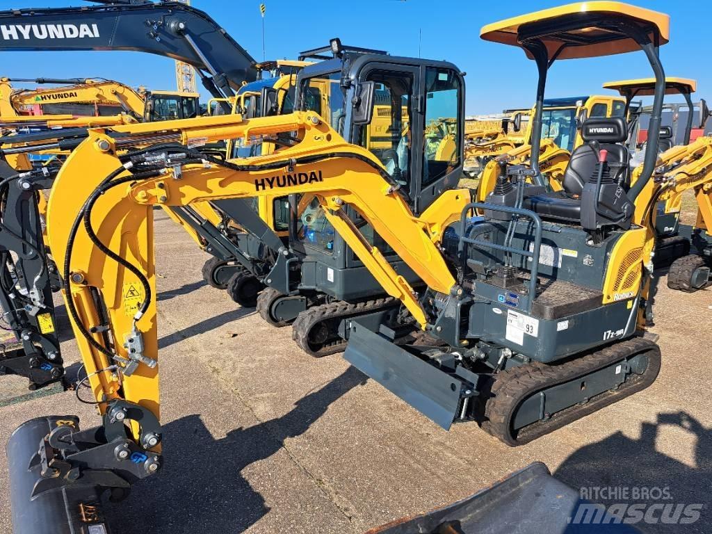 Hyundai R17Z-9AK Minibagger < 7t