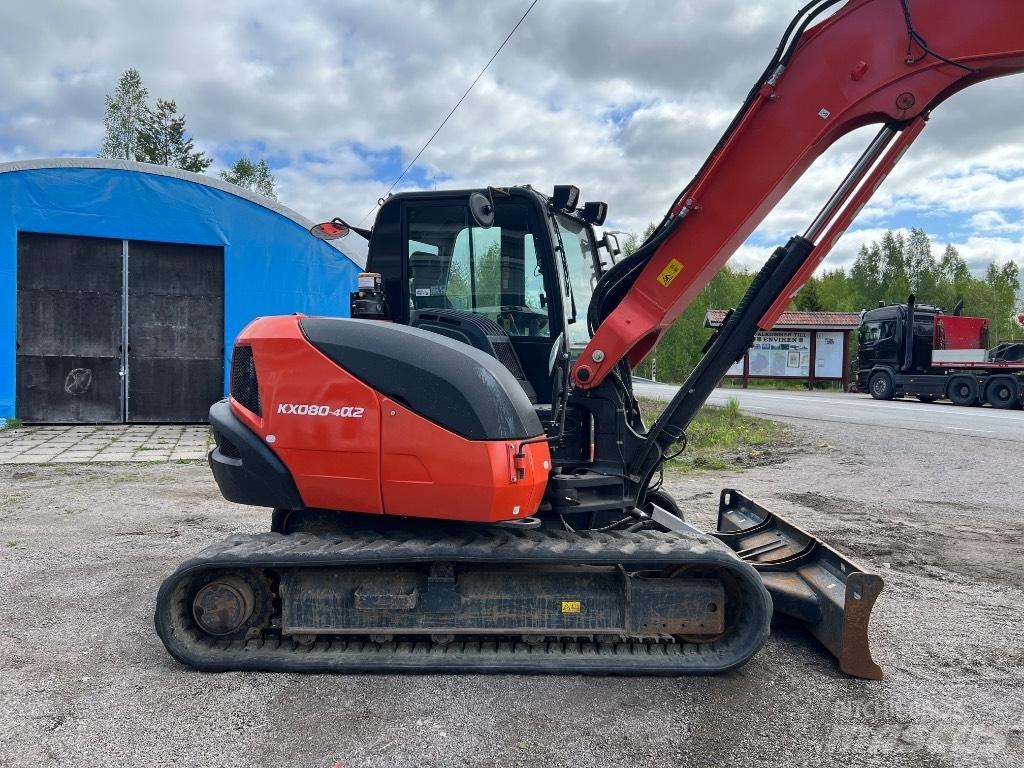 Kubota kx080-4a2 Midibagger  7t - 12t