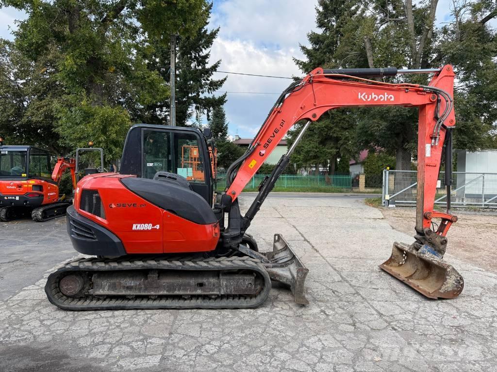 Kubota KX 080-4 Midibagger  7t - 12t