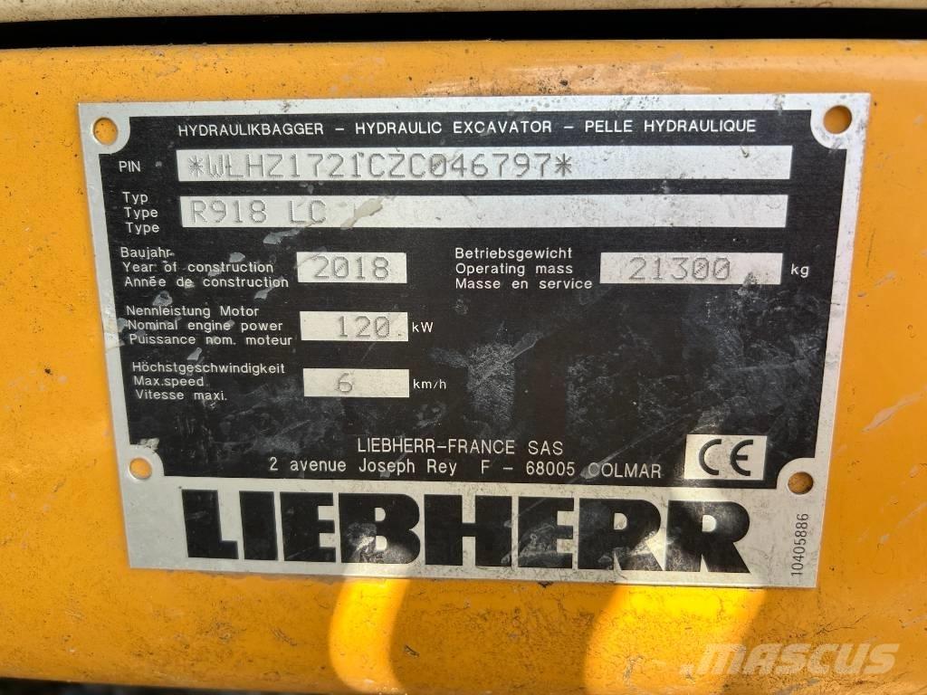 Liebherr R 918 LC Raupenbagger