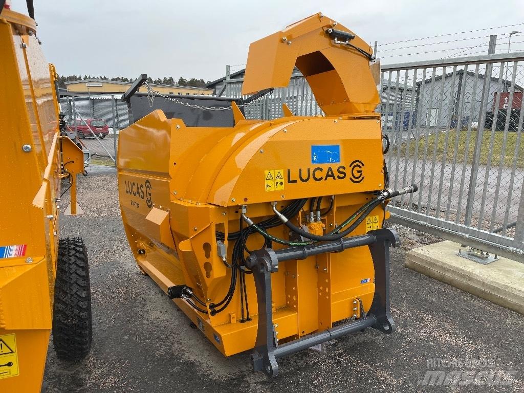 Lucas Raptor Ballenschredder, -schneider und -wickler
