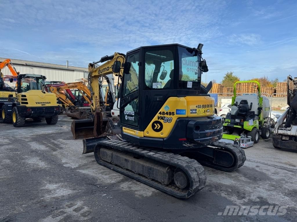 Yanmar VIO80 (AH744) Midibagger  7t - 12t