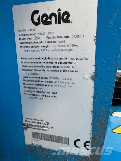 Genie Z 45/25 Gelenkteleskoparbeitsbühnen