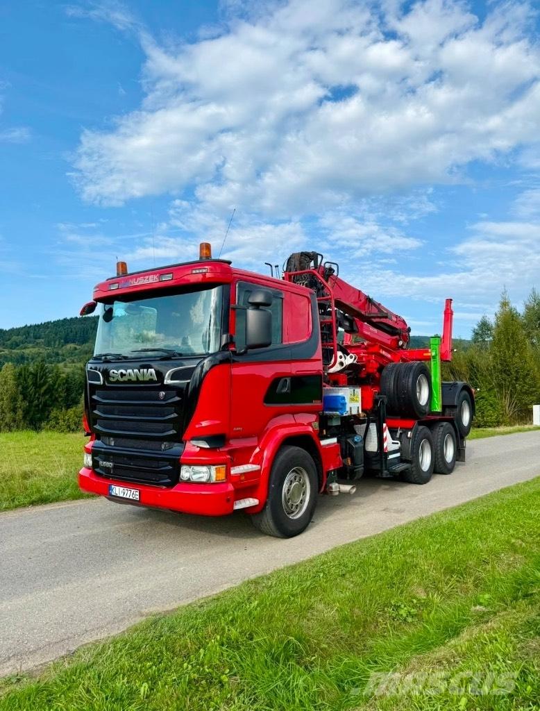 Scania R580 V8 6x4 Holztransporter