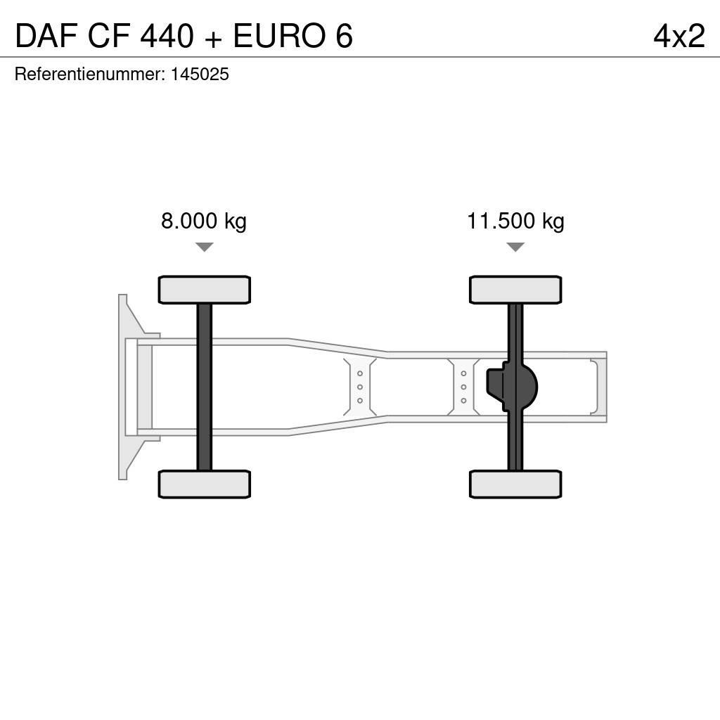 DAF CF 440 + EURO 6 Sattelzugmaschinen