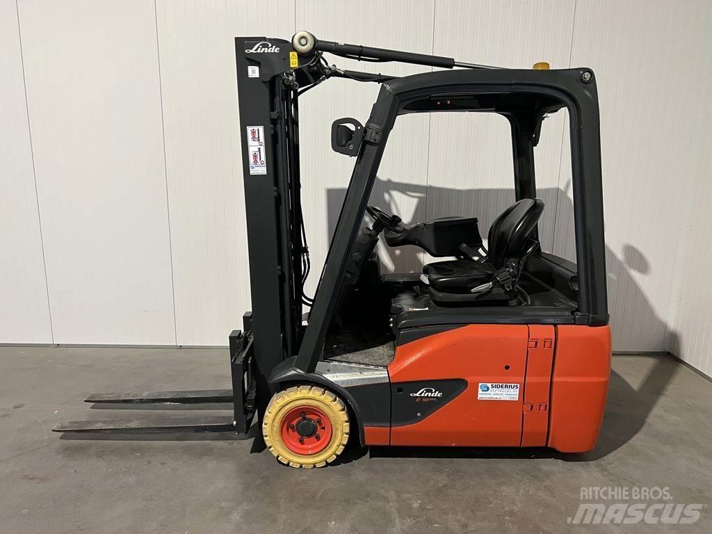Linde E18-02 Elektrostapler