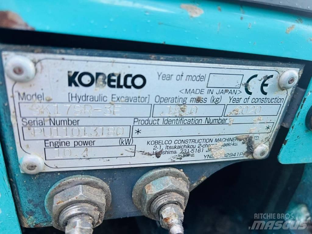 Kobelco SK 17 SR-3 Minibagger < 7t