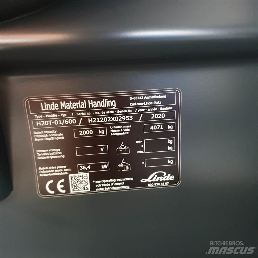 Linde H20T/600 Gasstapler