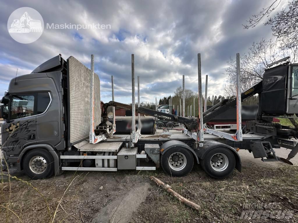 Scania R 730 Holztransporter
