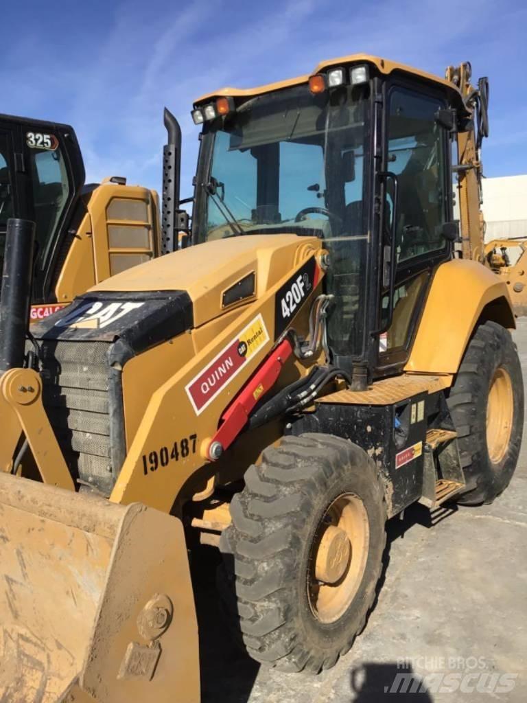 CAT 420 F Baggerlader