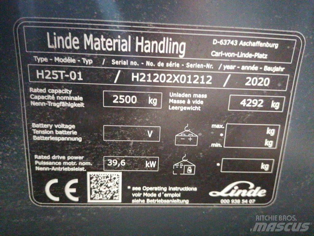 Linde H25T-01 Elektrostapler