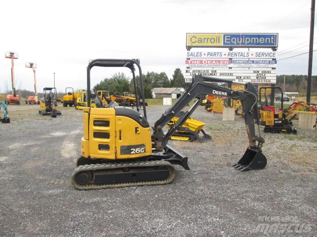 John Deere 26G Minibagger < 7t