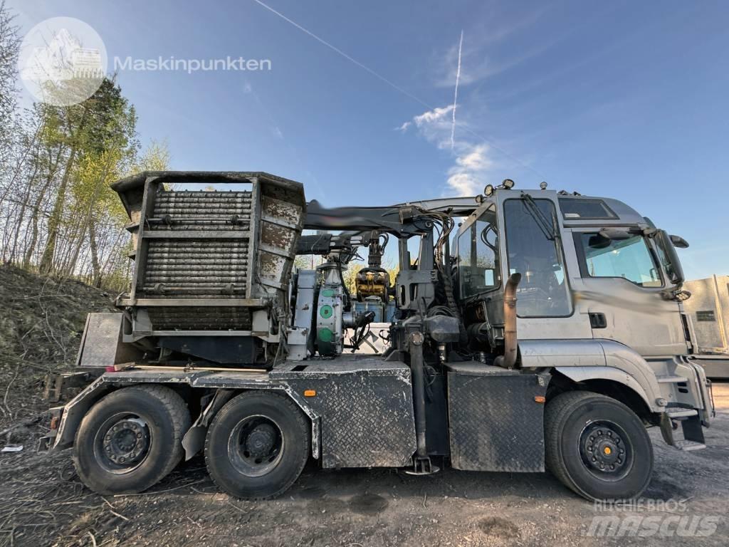 MAN TGS 28.480 Kleinholztransporter