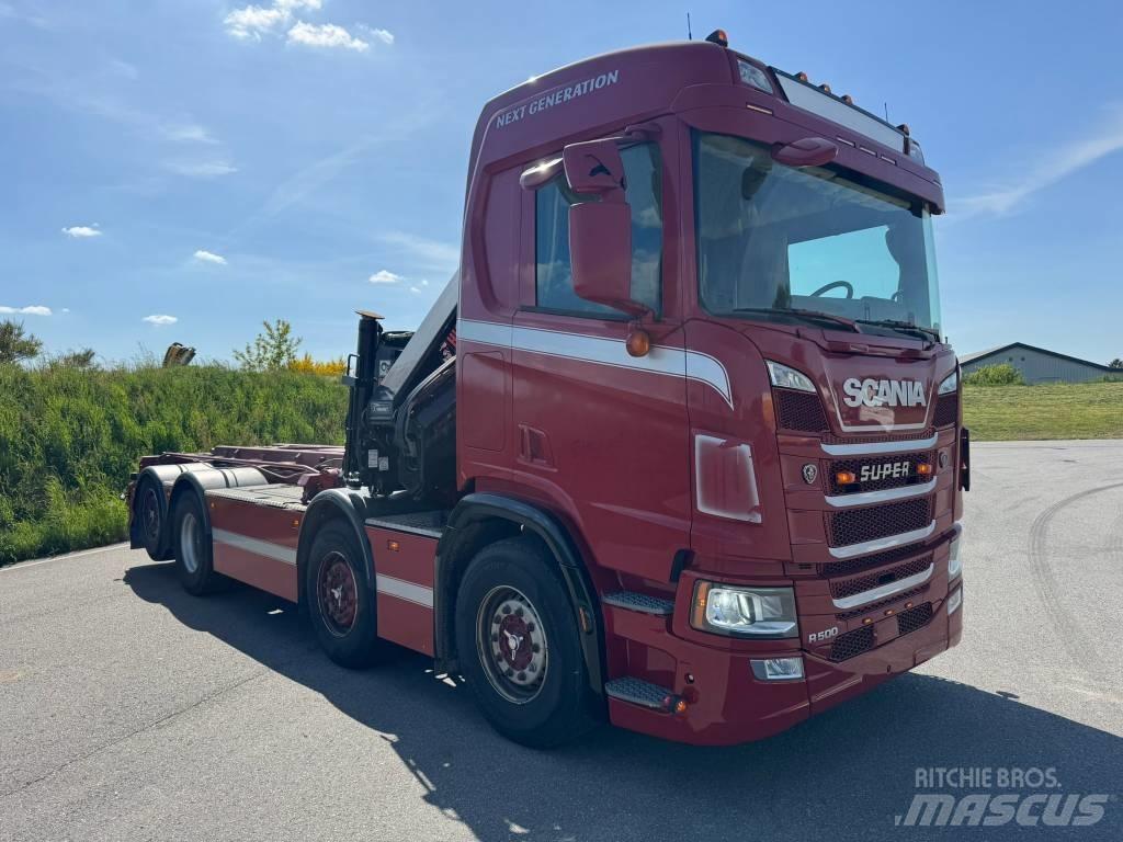 Scania R 500 CB Kranwagen
