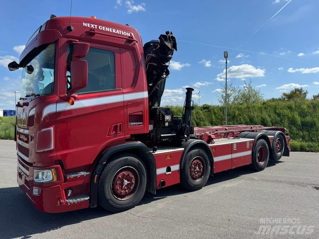 Scania R 500 CB Kranwagen