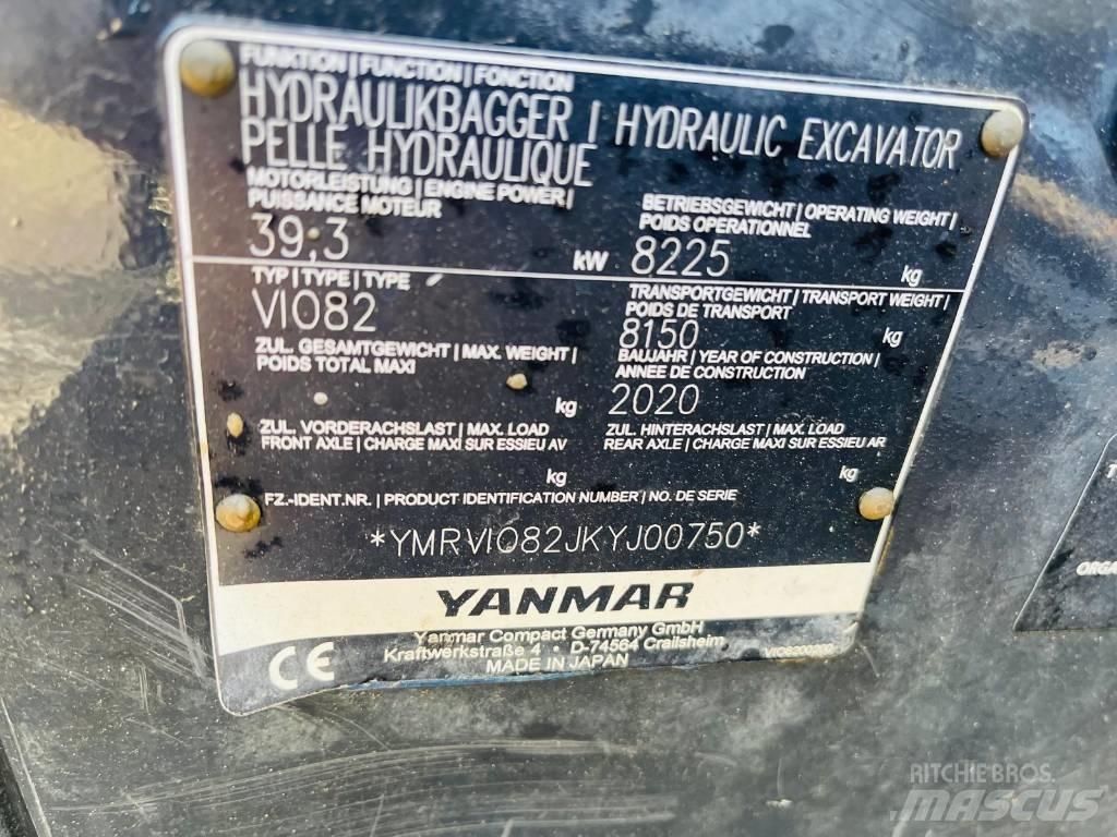 Yanmar Vio 82 Midibagger  7t - 12t