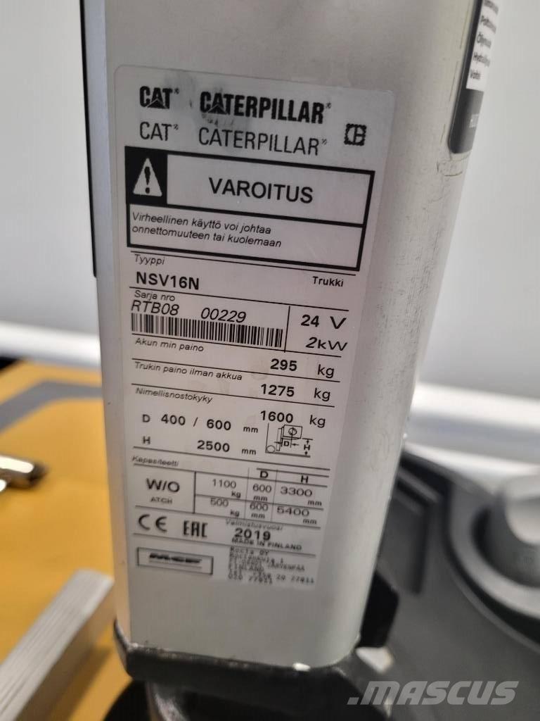 CAT NSV 16N ( MYYTY ) Selbstfahrstapler