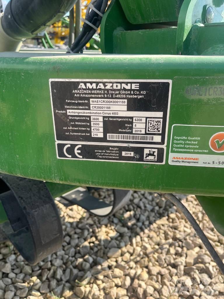Amazone Cirrus 4003 Drillmaschinen