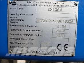 Hitachi ZX 130 W Mobilbagger