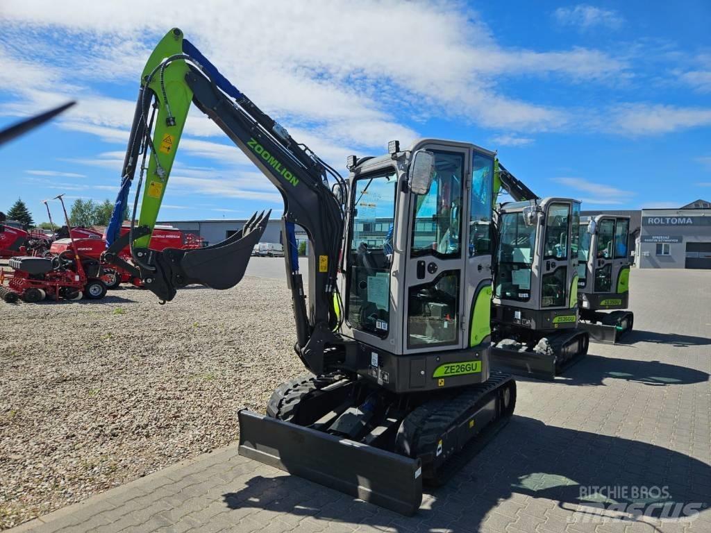 Zoomlion ZE26GU Minibagger < 7t