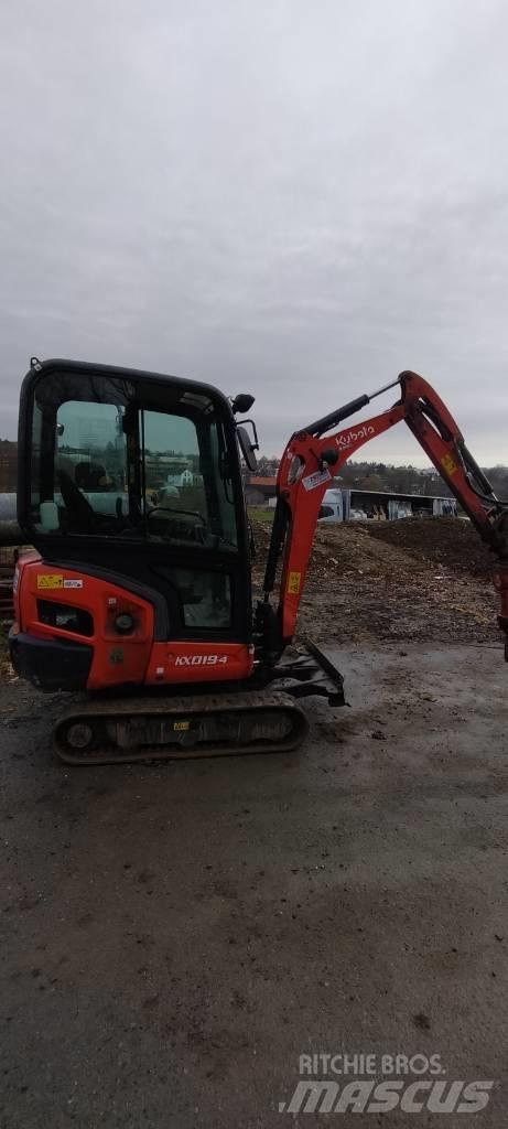 Kubota KX 019-4 Minibagger < 7t