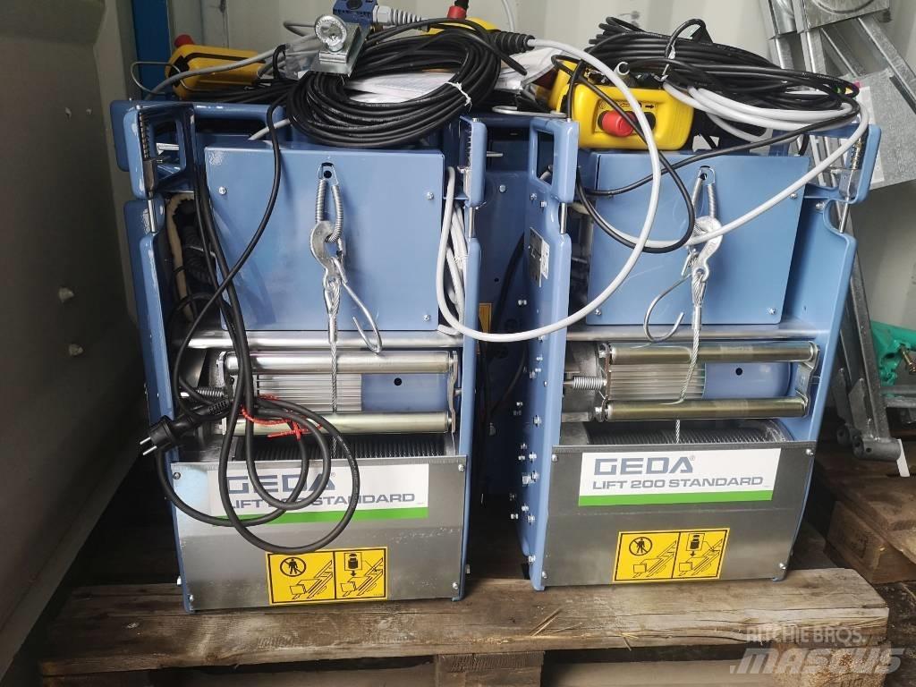 Geda LIFT STANDARD Fahrstühle, Seilwinden und Bauaufzüge