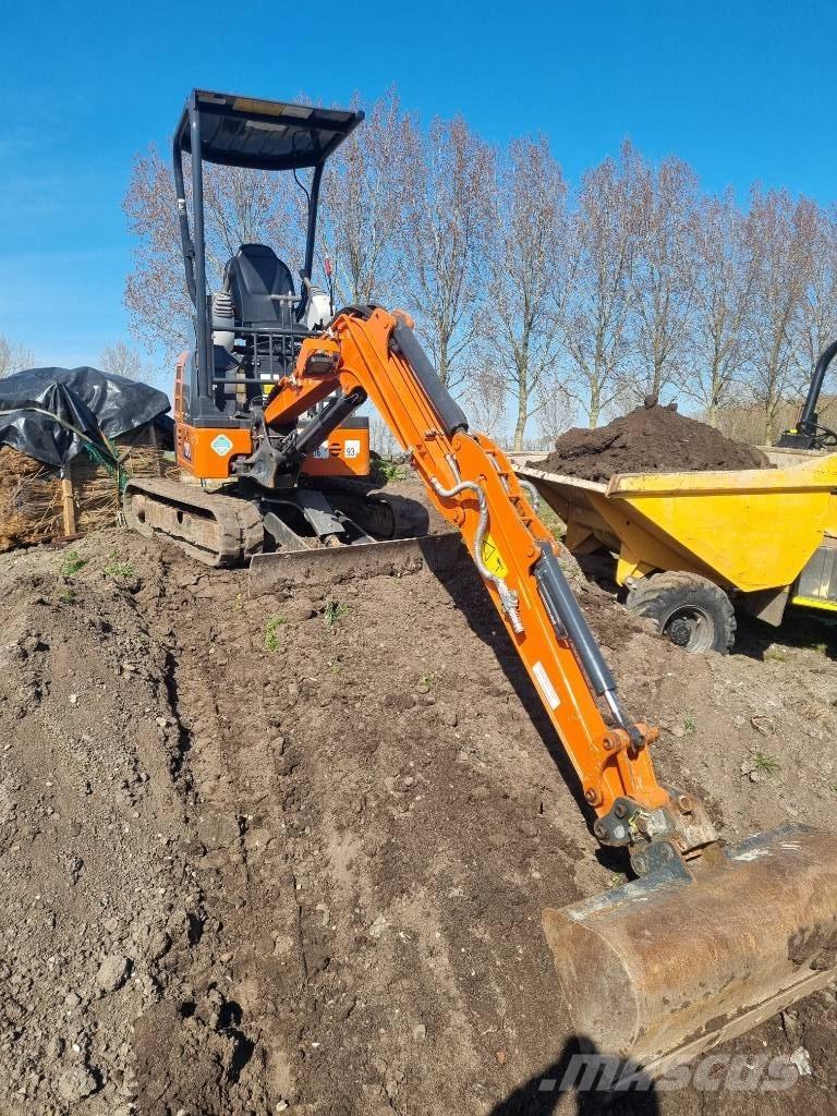 Hitachi ZX 19 U Minibagger < 7t